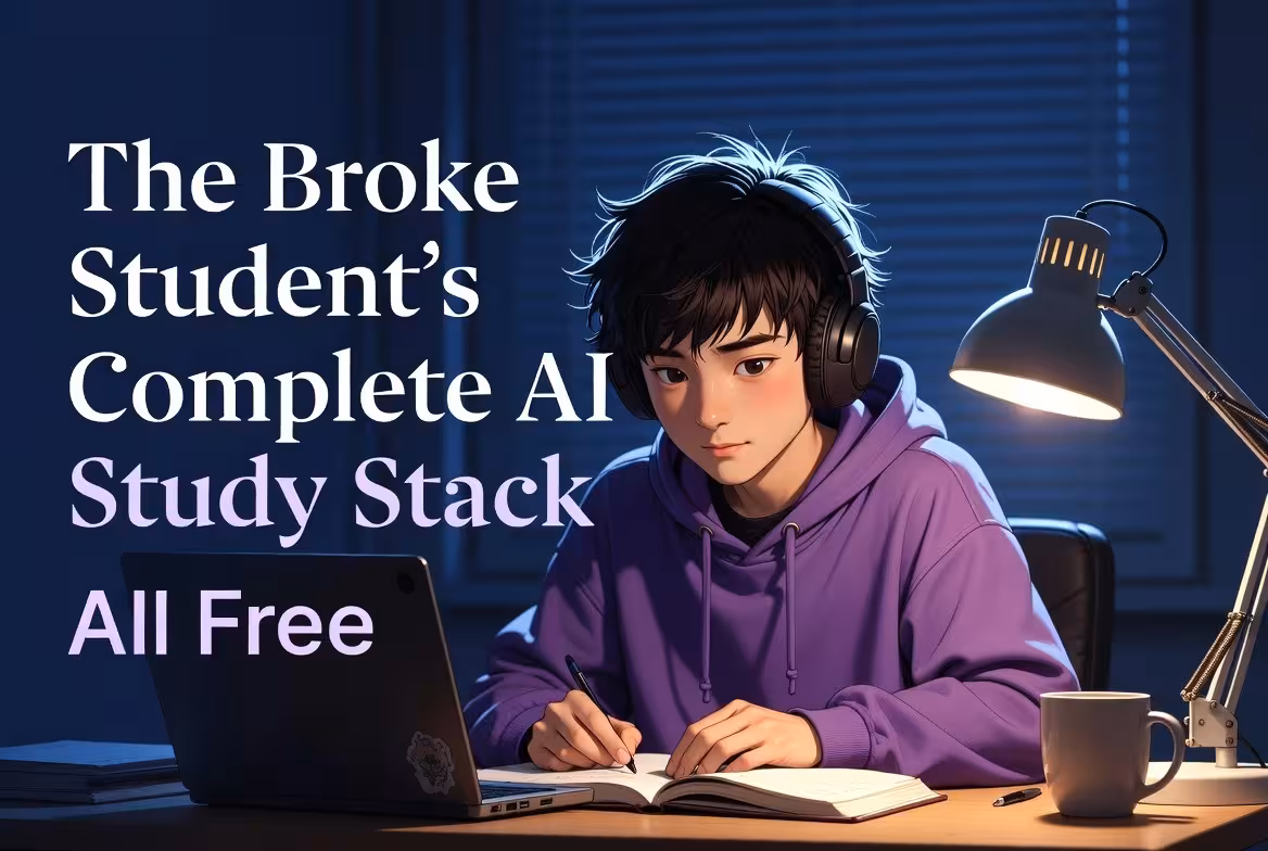 The Broke Student's Free AI Study Stack: 7 Tools That Cost $0 to Ace This Semester